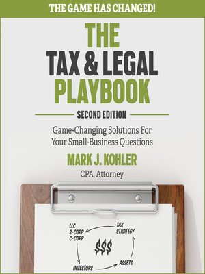 cover image of The Tax and Legal Playbook